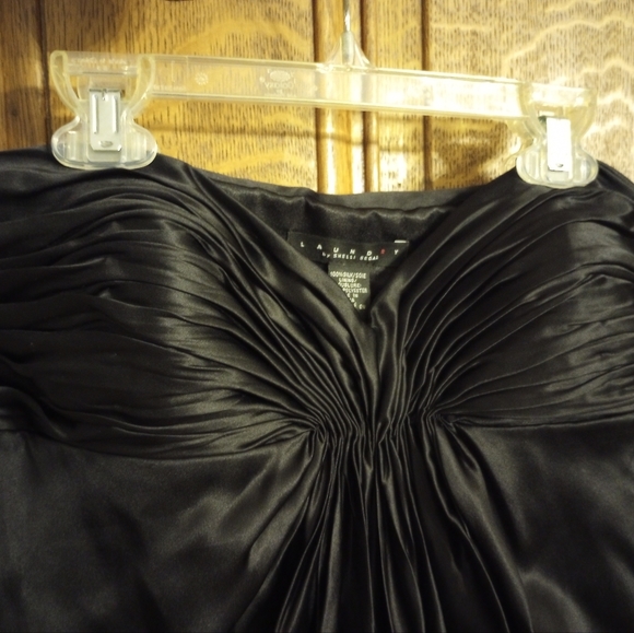 Laundry by Shelli Segal evening dress, black, NWT size 10 strapless - Picture 9 of 10